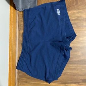 Dark blue soffe shorts